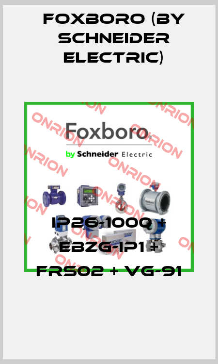 IP26-1000 + EBZG-IP1 + FRS02 + VG-91 Foxboro (by Schneider Electric)