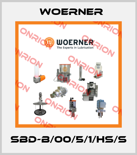 SBD-B/00/5/1/HS/S Woerner
