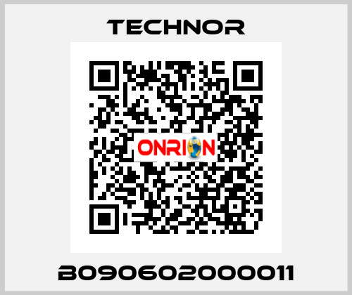 B090602000011 TECHNOR