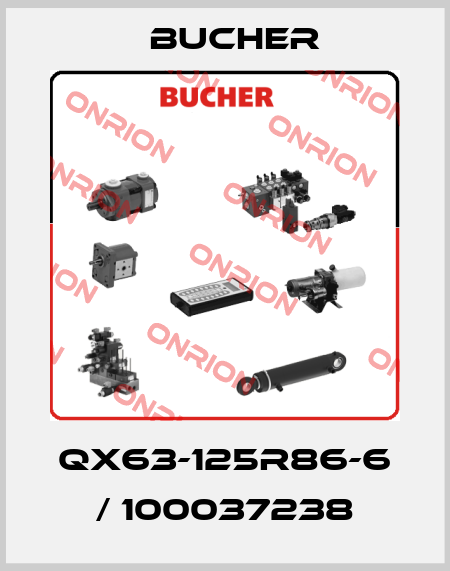 QX63-125R86-6 / 100037238 Bucher