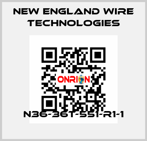 N36-36T-551-R1-1 New England Wire Technologies