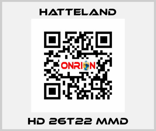 HD 26T22 MMD HATTELAND