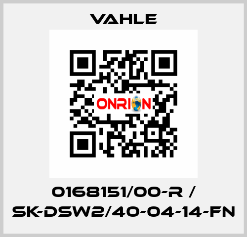 0168151/00-R / SK-DSW2/40-04-14-FN Vahle