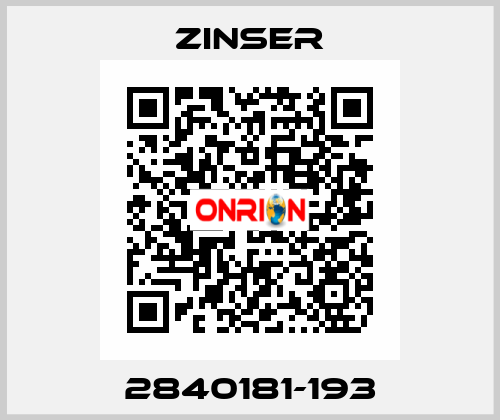 2840181-193 Zinser