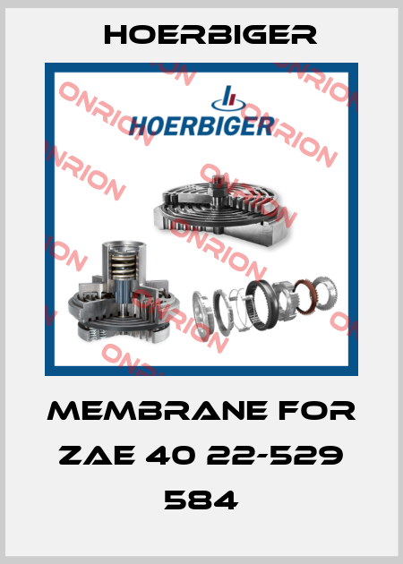membrane for ZAE 40 22-529 584 Hoerbiger