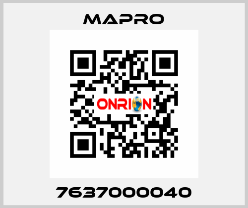 7637000040 Mapro