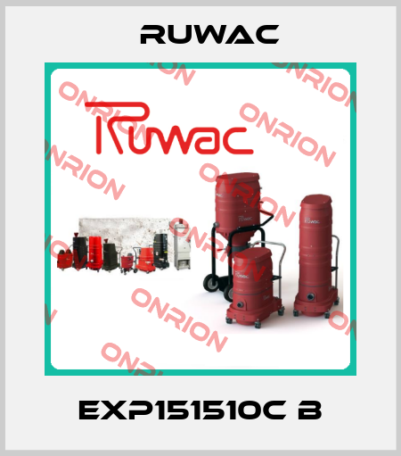 EXP151510C B Ruwac