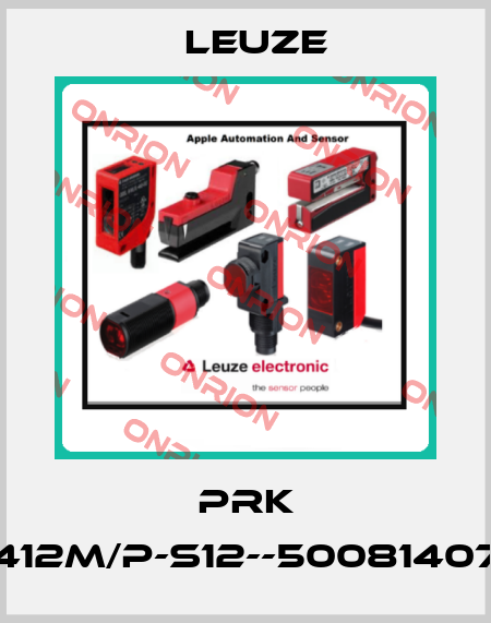 PRK 412M/P-S12--50081407 Leuze