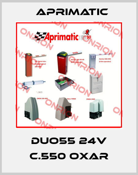 DUO55 24V C.550 OXAR Aprimatic