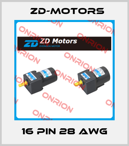 16 PIN 28 AWG ZD-Motors