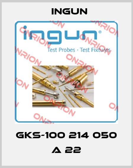 GKS-100 214 050 A 22 Ingun