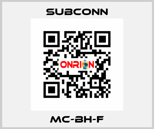 MC-BH-F SubConn