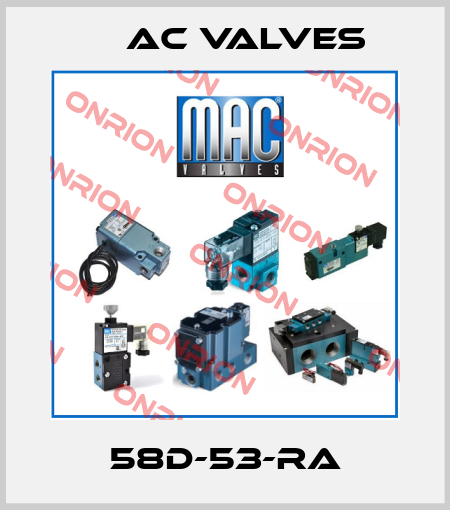 58D-53-RA МAC Valves