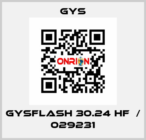 GYSFLASH 30.24 HF  / 029231 GYS