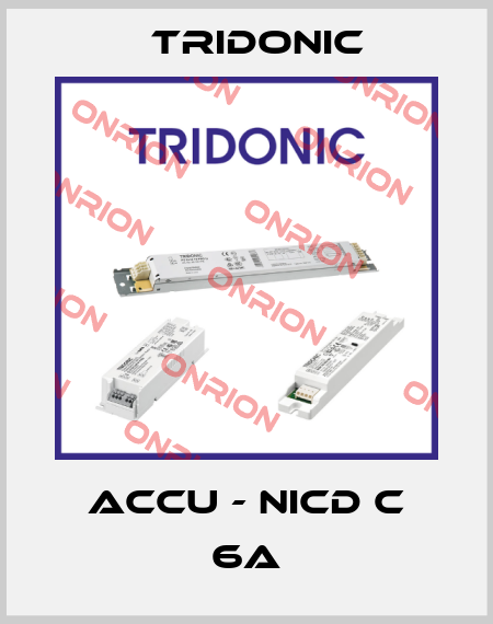 Accu - NiCd C 6A Tridonic