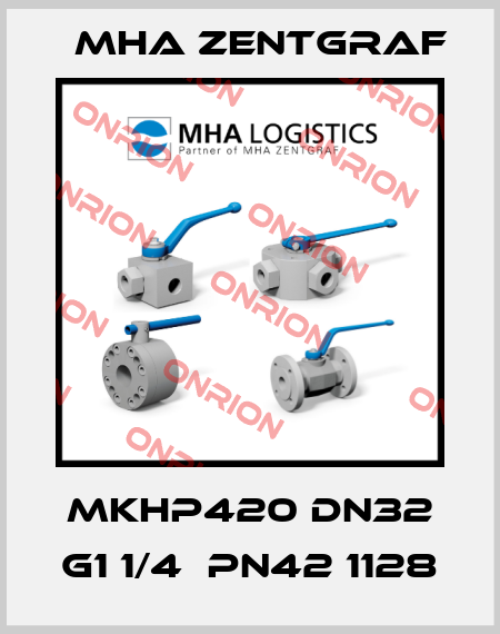 MKHP420 DN32 G1 1/4  PN42 1128 Mha Zentgraf