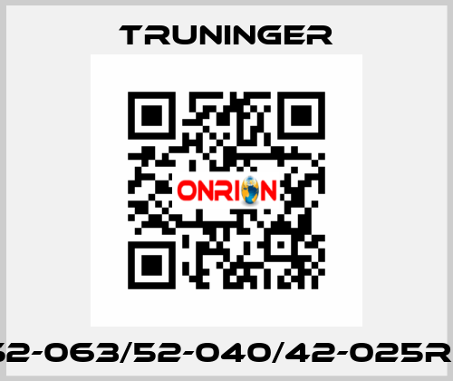 QX52-063/52-040/42-025R439 Truninger