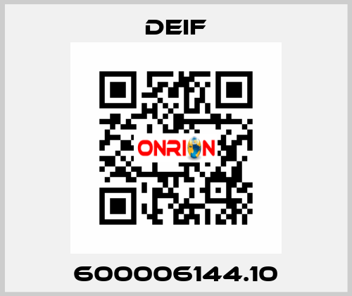 600006144.10 Deif