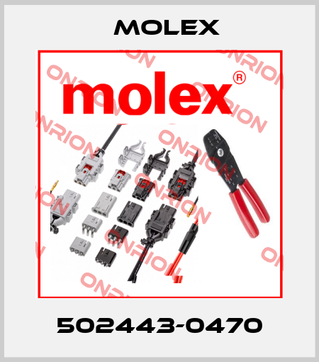 502443-0470 Molex