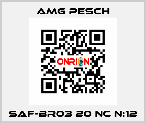 SAF-BR03 20 NC n:12 AMG Pesch