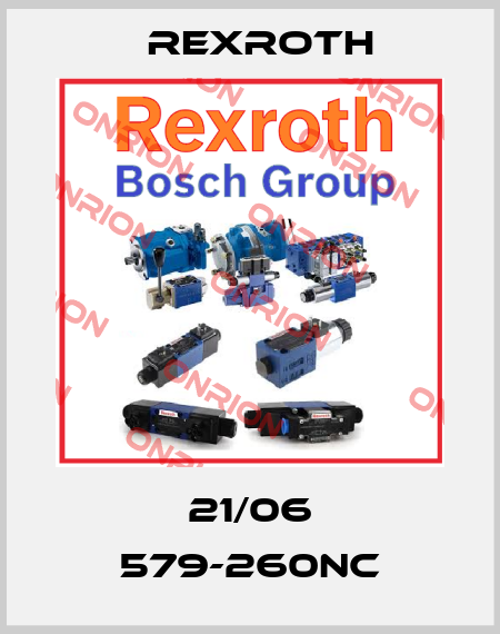 21/06 579-260NC Rexroth