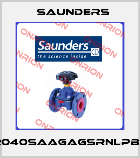 SR040SAAGAGSRNLPBYN Saunders