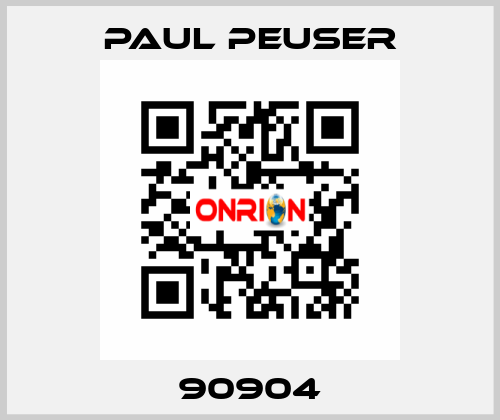 90904 PAUL PEUSER