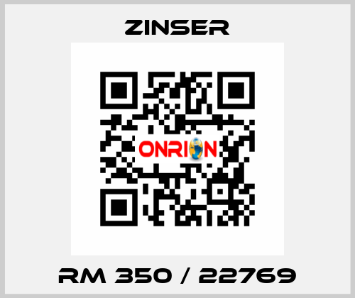 RM 350 / 22769 Zinser