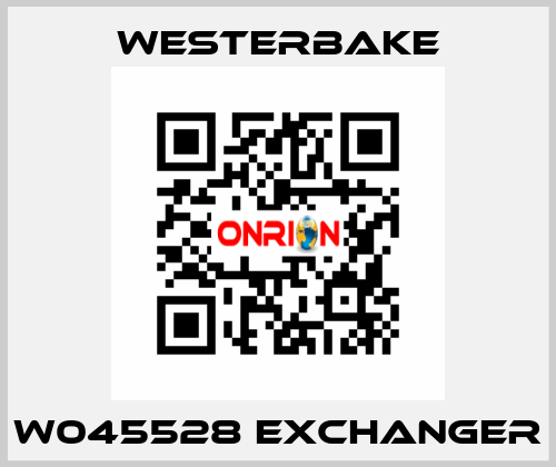 W045528 EXCHANGER Westerbake