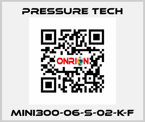 MINI300-06-S-02-K-F Pressure Tech