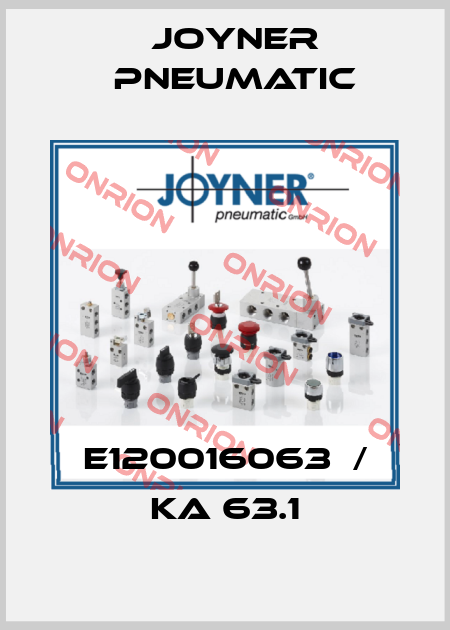 E120016063  / Ka 63.1 Joyner Pneumatic