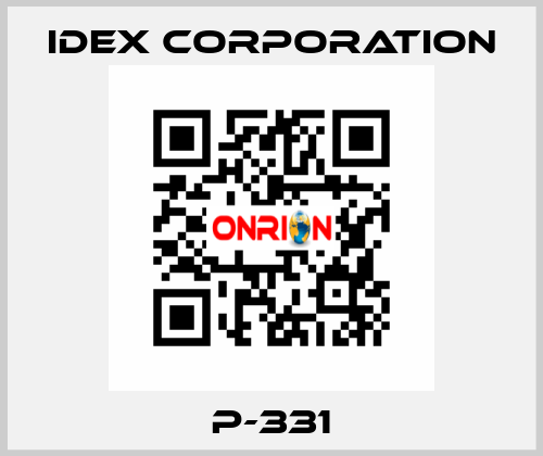 P-331 IDEX Corporation