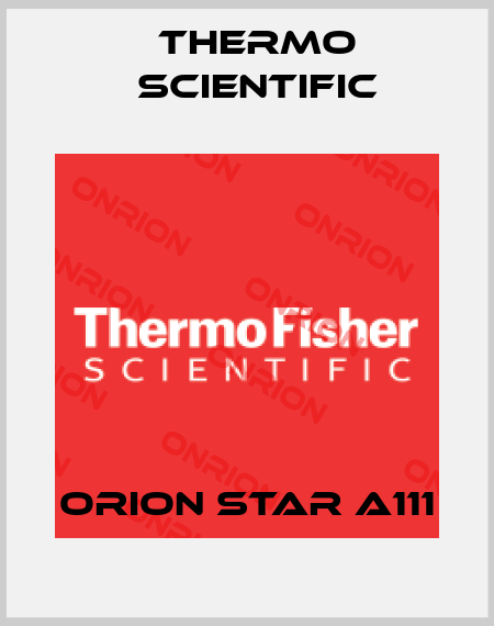 Orion Star A111 Thermo Scientific