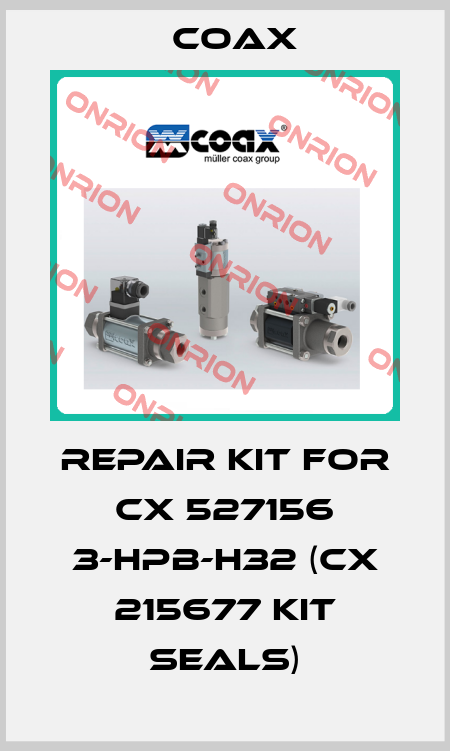 REPAIR KIT FOR CX 527156 3-HPB-H32 (CX 215677 KIT SEALS) Coax