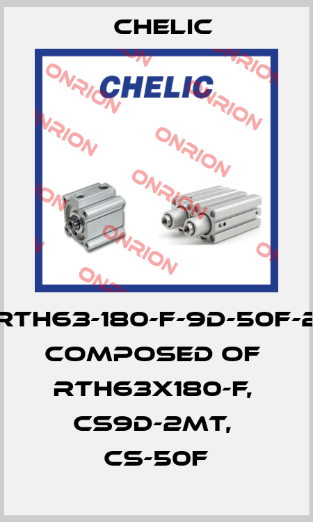 RTH63-180-F-9D-50F-2 composed of  RTH63x180-F,  CS9D-2MT,  CS-50F Chelic