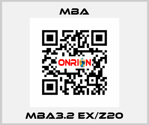 MBA3.2 Ex/Z20 MBA