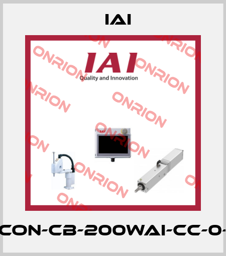 SCON-CB-200WAI-CC-0-2 IAI