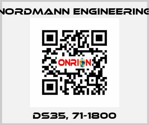 DS35, 71-1800 NORDMANN ENGINEERING