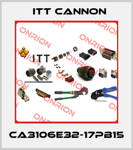 CA3106E32-17PB15 Itt Cannon