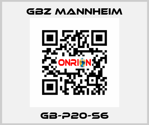 GB-P20-S6 GBZ MANNHEIM