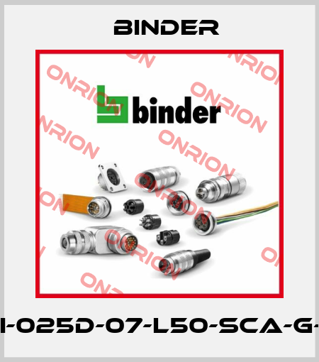 LPRI-025D-07-L50-SCA-G-A1-L Binder