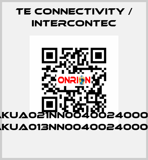 AKUA021NN00400240000 (AKUA013NN00400240000) TE Connectivity / Intercontec