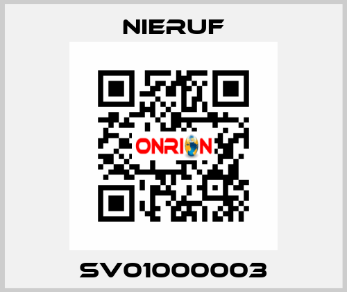 SV01000003 NIERUF