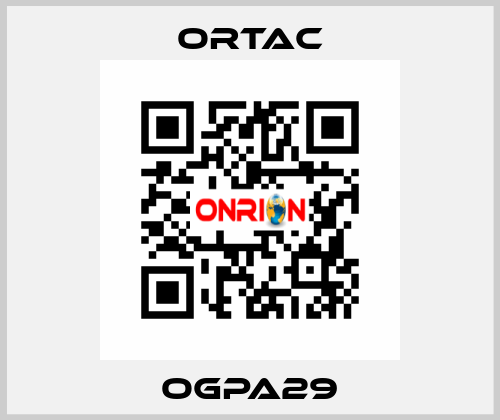 OGPA29 Ortac