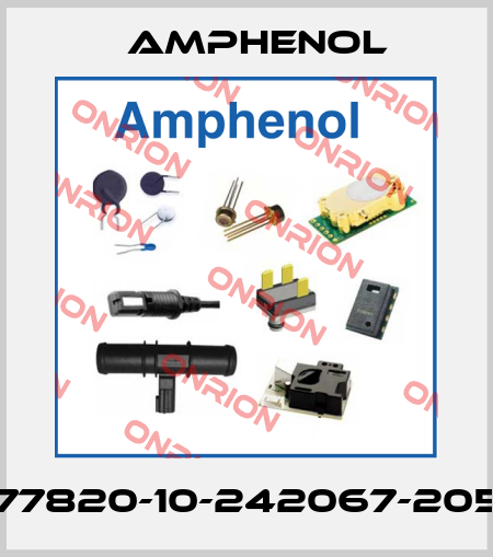 77820-10-242067-205 Amphenol