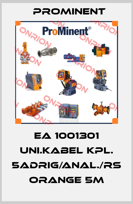 EA 1001301 Uni.kabel kpl. 5adrig/anal./RS orange 5m ProMinent