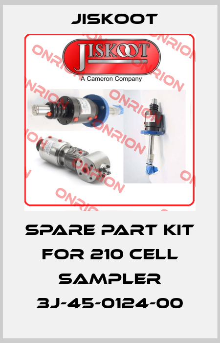 Spare part kit for 210 Cell Sampler 3J-45-0124-00 Jiskoot