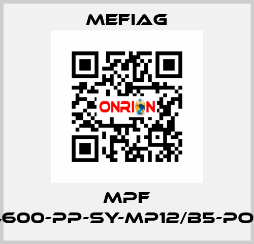 MPF 4600-PP-SY-MP12/B5-POF Mefiag