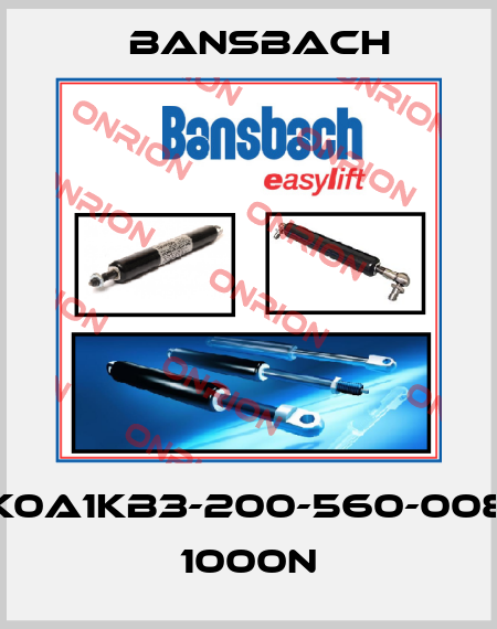 K0A1KB3-200-560-008  1000N Bansbach
