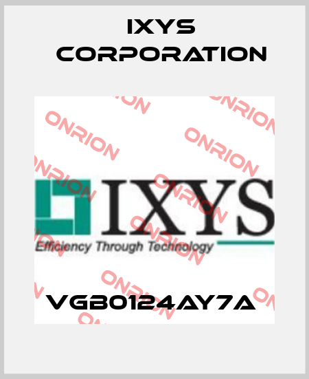 VGB0124AY7A  Ixys Corporation